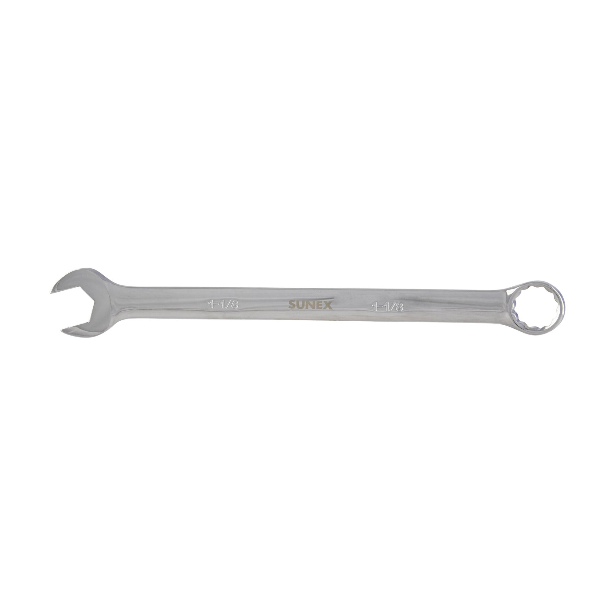 Sunex Tools Full Polished Combination Wrench — 1-1/8in., Model# 991536A